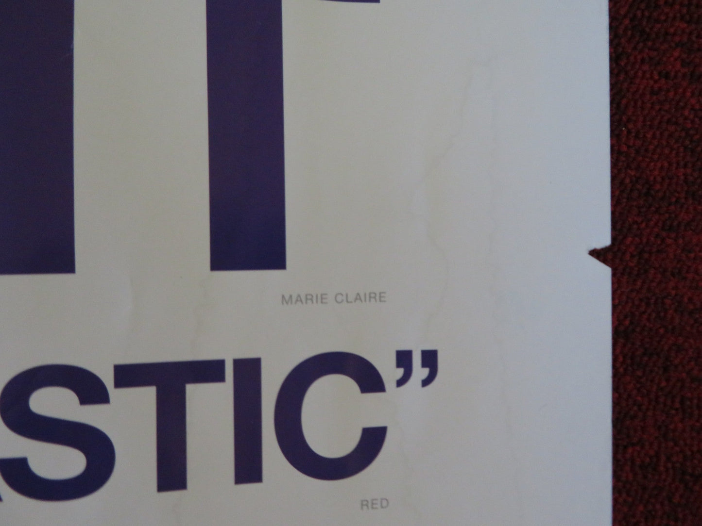 BRIDGET JONES'S BABY UK QUAD (30"x 40") ROLLED POSTER RENEE ZELLWEGER 2016 Rendezvous Cinema Movie posters