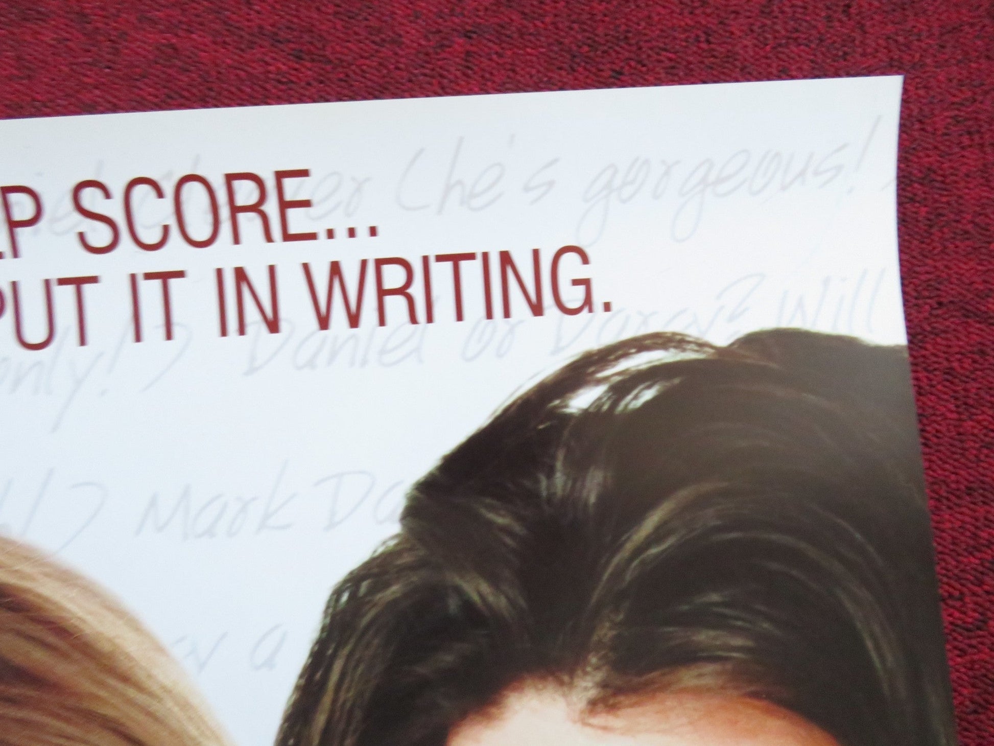 BRIDGET JONES'S DIARY US ONE SHEET ROLLED POSTER R. ZELLWEGER COLIN FIRTH 2001 Rendezvous Cinema Movie posters