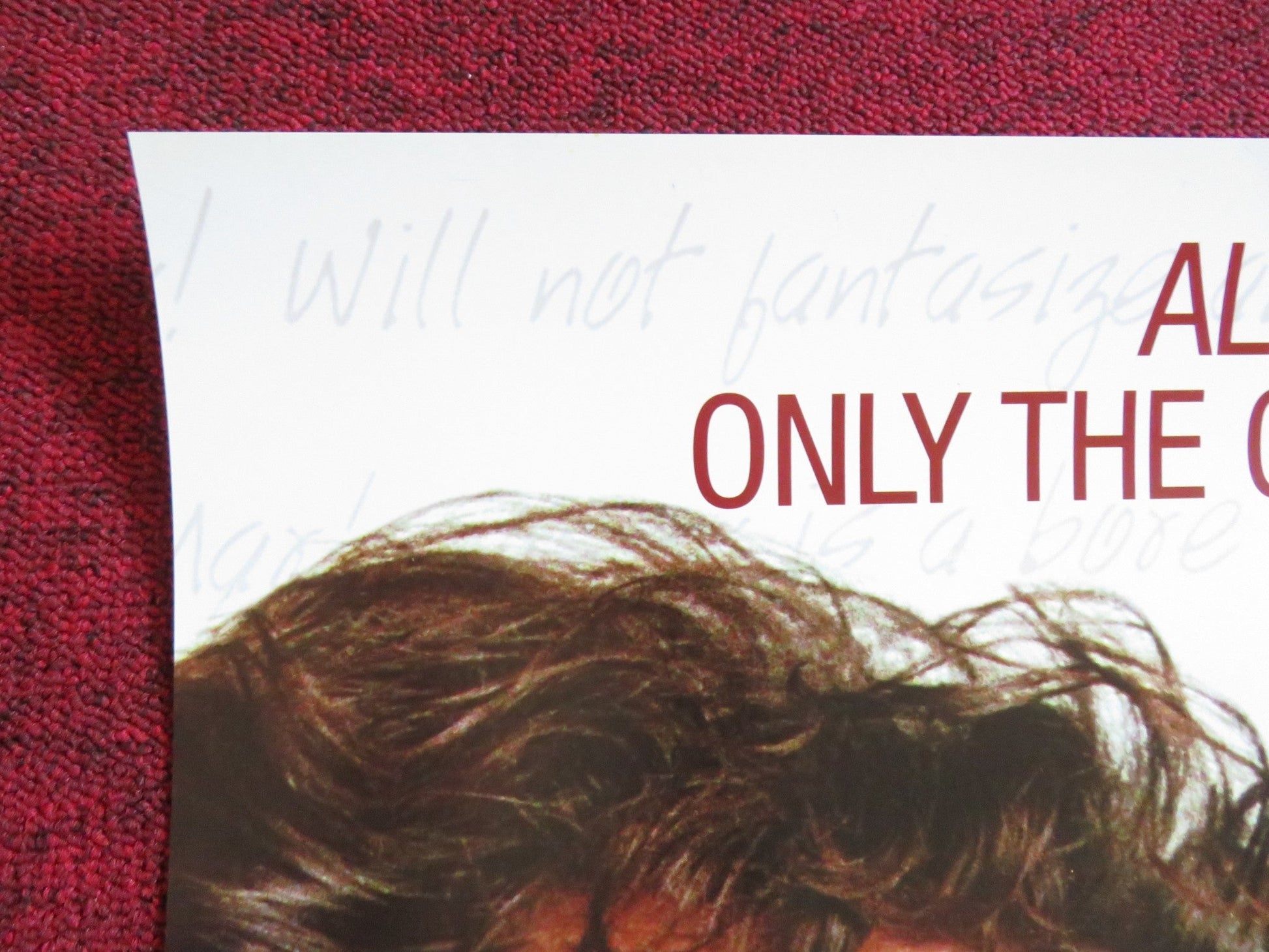 BRIDGET JONES'S DIARY US ONE SHEET ROLLED POSTER R. ZELLWEGER COLIN FIRTH 2001 Rendezvous Cinema Movie posters