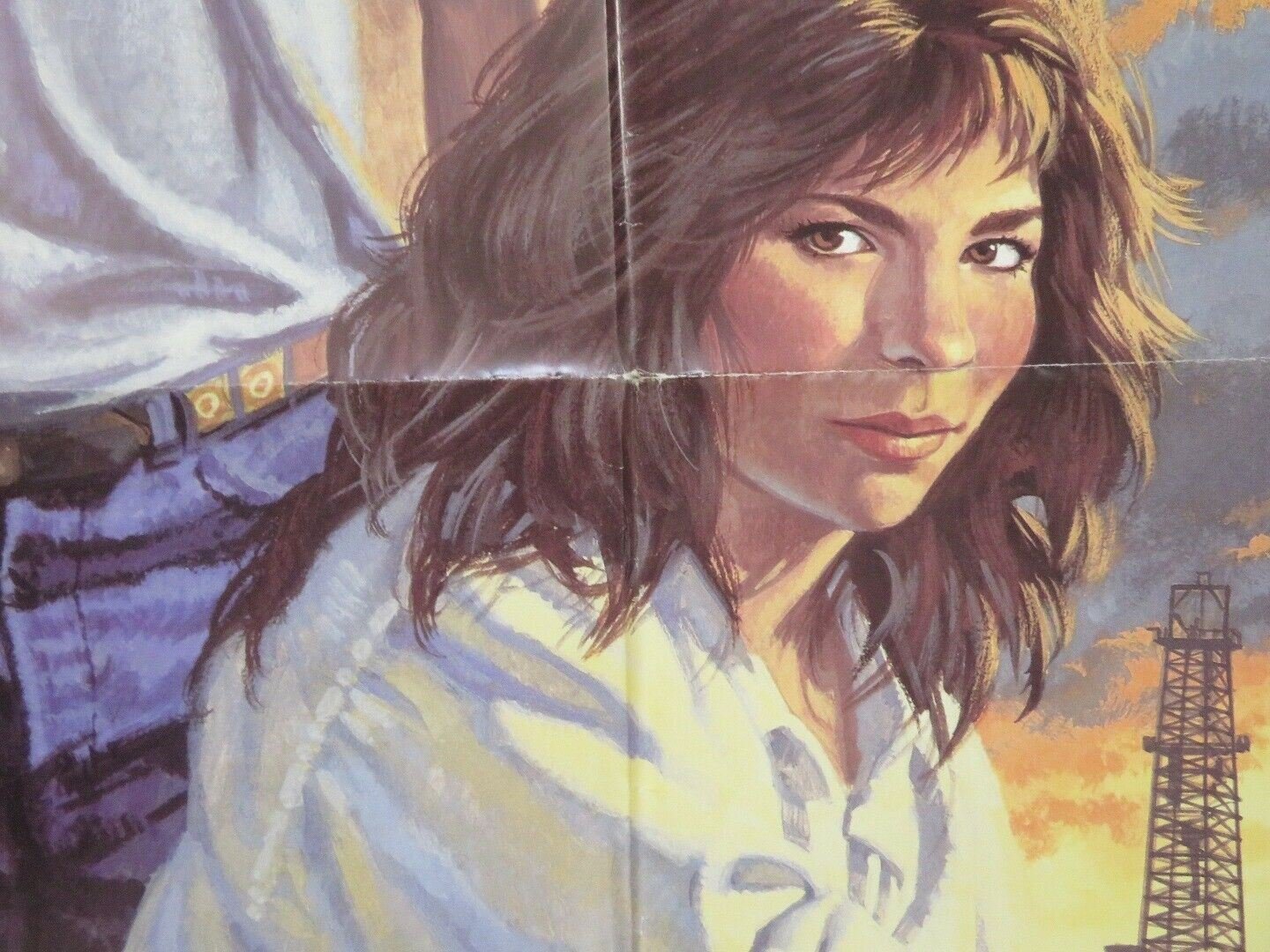 BRIGHT ANGEL FOLDED US ONE SHEET POSTER LILI TAYLOR BILL PULLMAN 1990 Movie posters