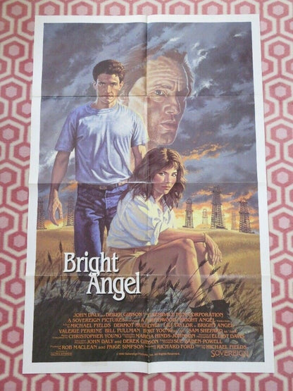 BRIGHT ANGEL FOLDED US ONE SHEET POSTER LILI TAYLOR BILL PULLMAN 1990 Movie posters