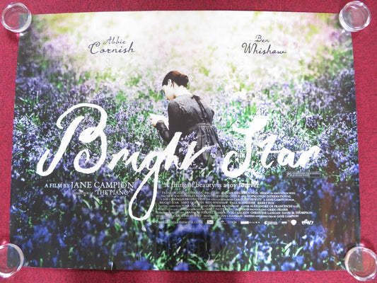 BRIGHT STAR UK QUAD ROLLED POSTER BEN WHISHAW ABBIE CORNISH 2009 Rendezvous Cinema Movie posters
