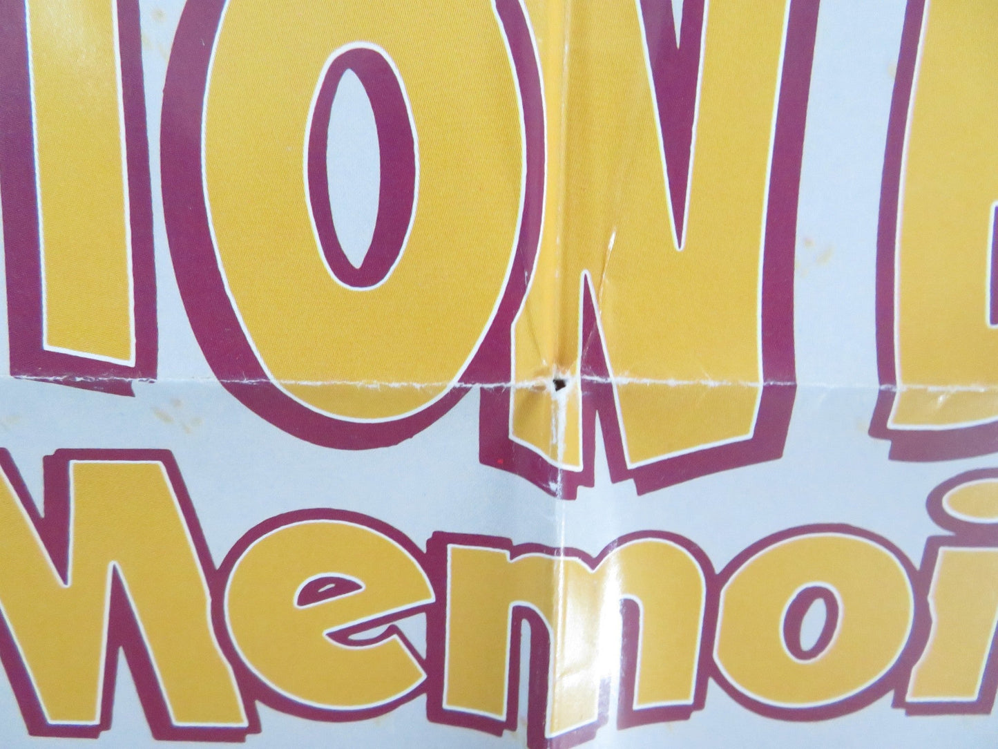 BRIGHTON BEACH MEMOIRS FOLDED US ONE SHEET POSTER JONATHAN SILVERMAN 1986 Rendezvous Cinema Movie posters