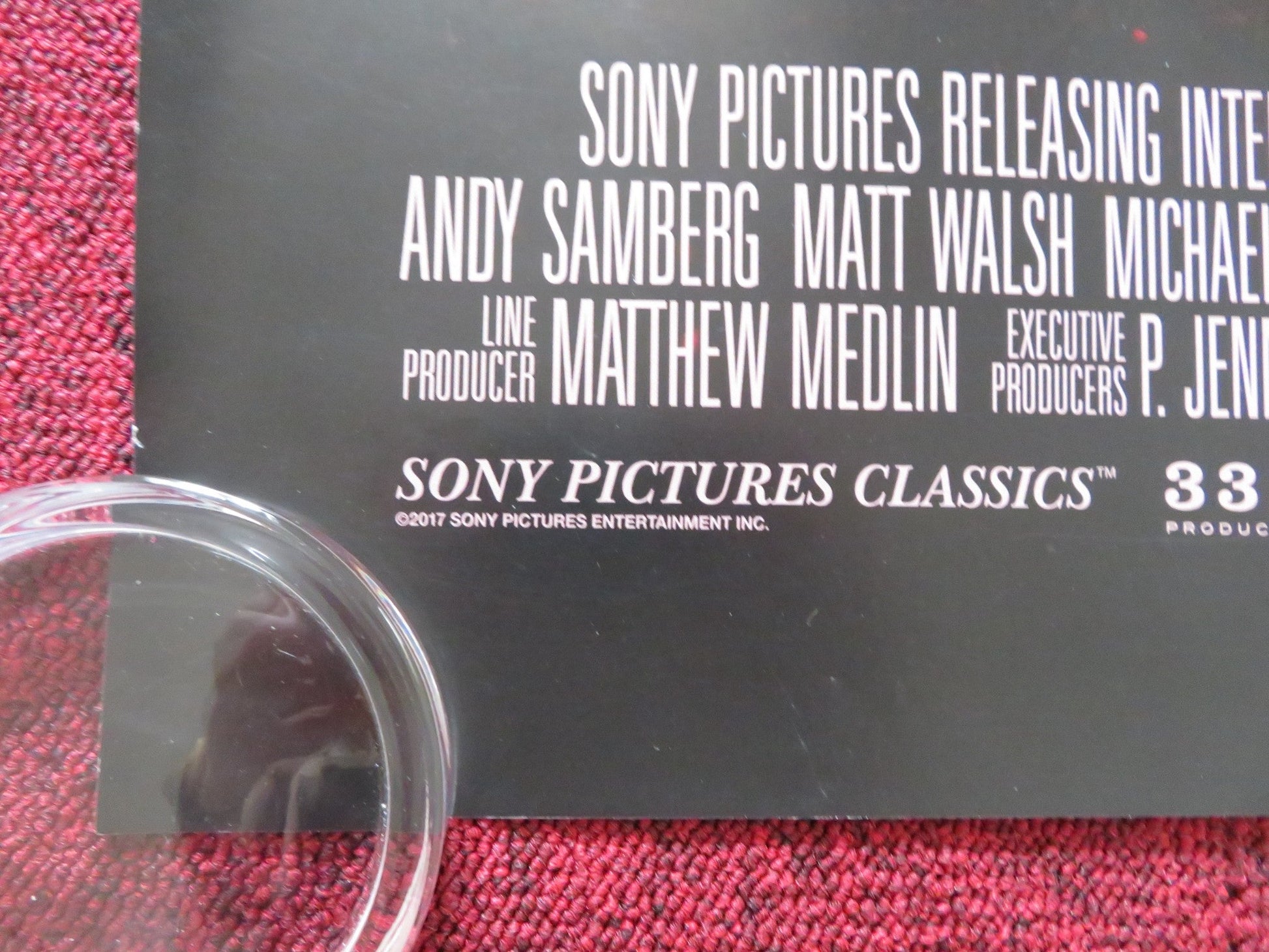 BRIGSBY BEAR UK QUAD (30"x 40") ROLLED POSTER CLAIRE DANES GREG KINNEAR 2017 Rendezvous Cinema Movie posters