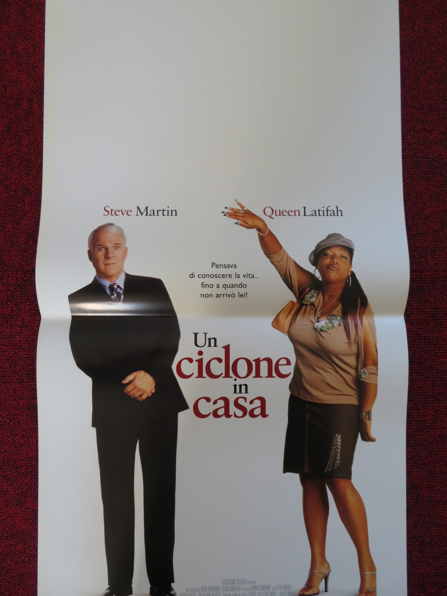 BRINGING DOWN THE HOUSE ITALIAN LOCANDINA POSTER STEVE MARTIN QUEEN LATIFAH 2003 Rendezvous Cinema Movie posters
