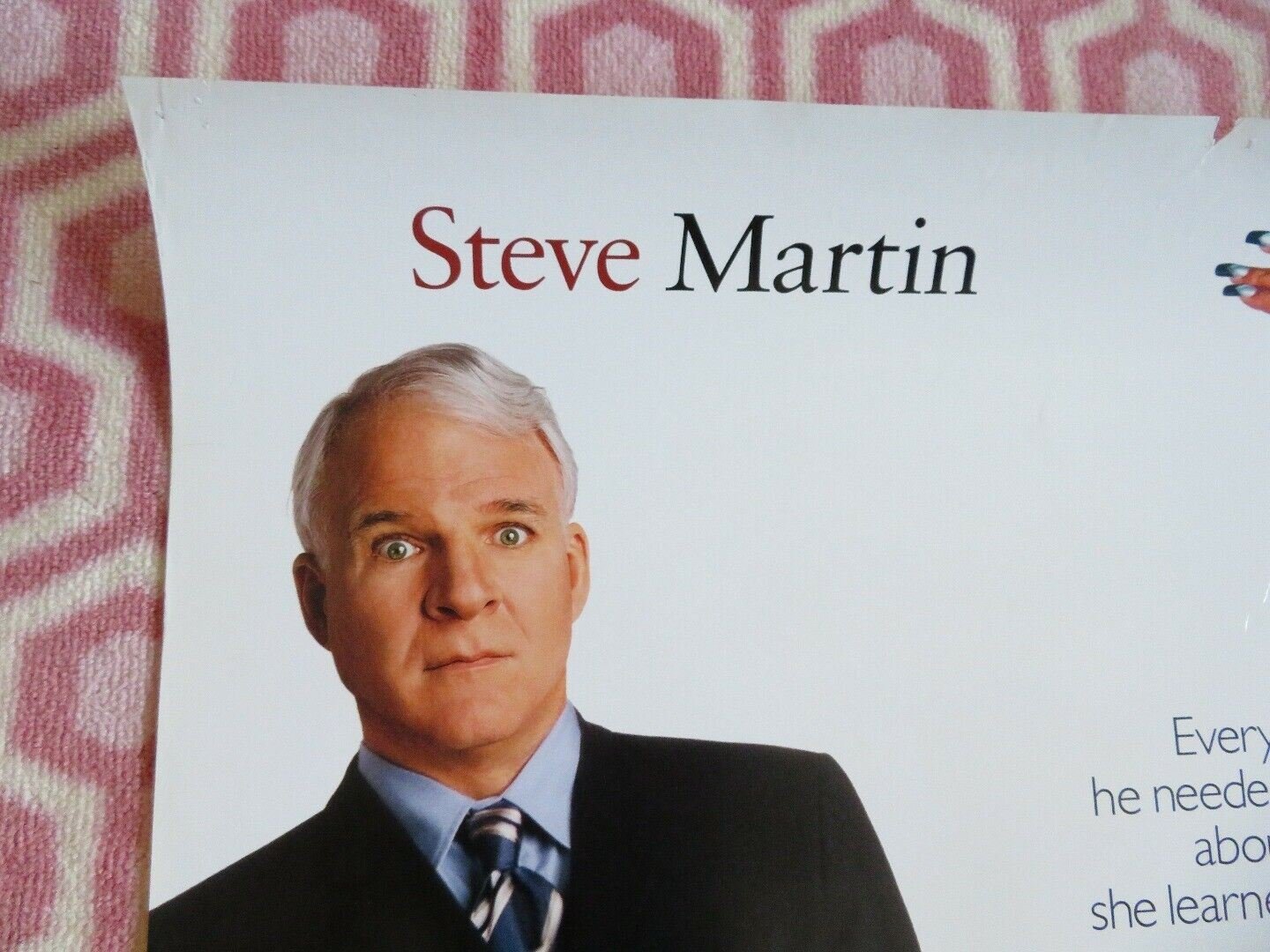 BRINGING DOWN THE HOUSE ONE SHEET ROLLED POSTER STEVE MARTIN QUEEN LATIFAH 2003 Movie posters