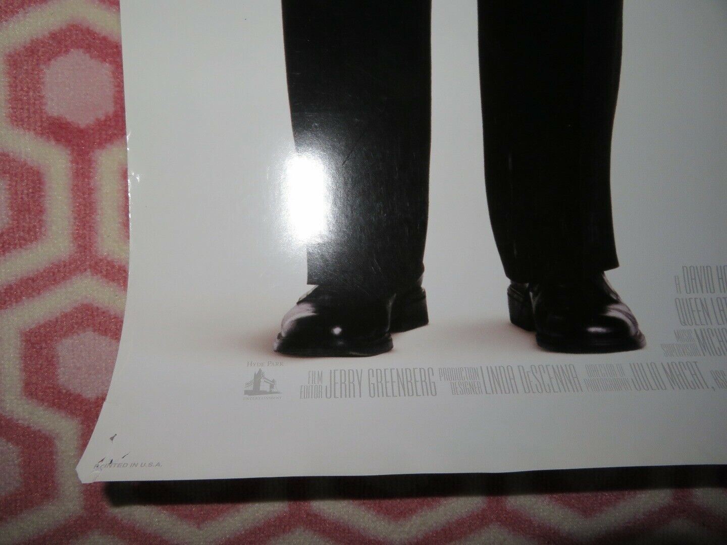 BRINGING DOWN THE HOUSE ONE SHEET ROLLED POSTER STEVE MARTIN QUEEN LATIFAH 2003 Movie posters