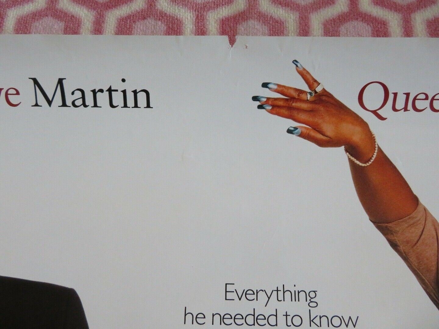 BRINGING DOWN THE HOUSE ONE SHEET ROLLED POSTER STEVE MARTIN QUEEN LATIFAH 2003 Movie posters