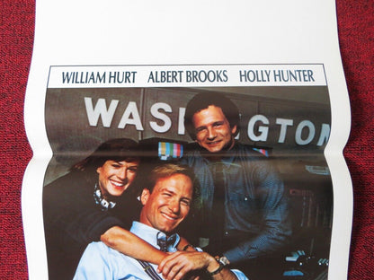 BROADCAST NEWS ITALIAN LOCANDINA (27.5"x13") POSTER WILLIAM HURT 1988 Movie posters