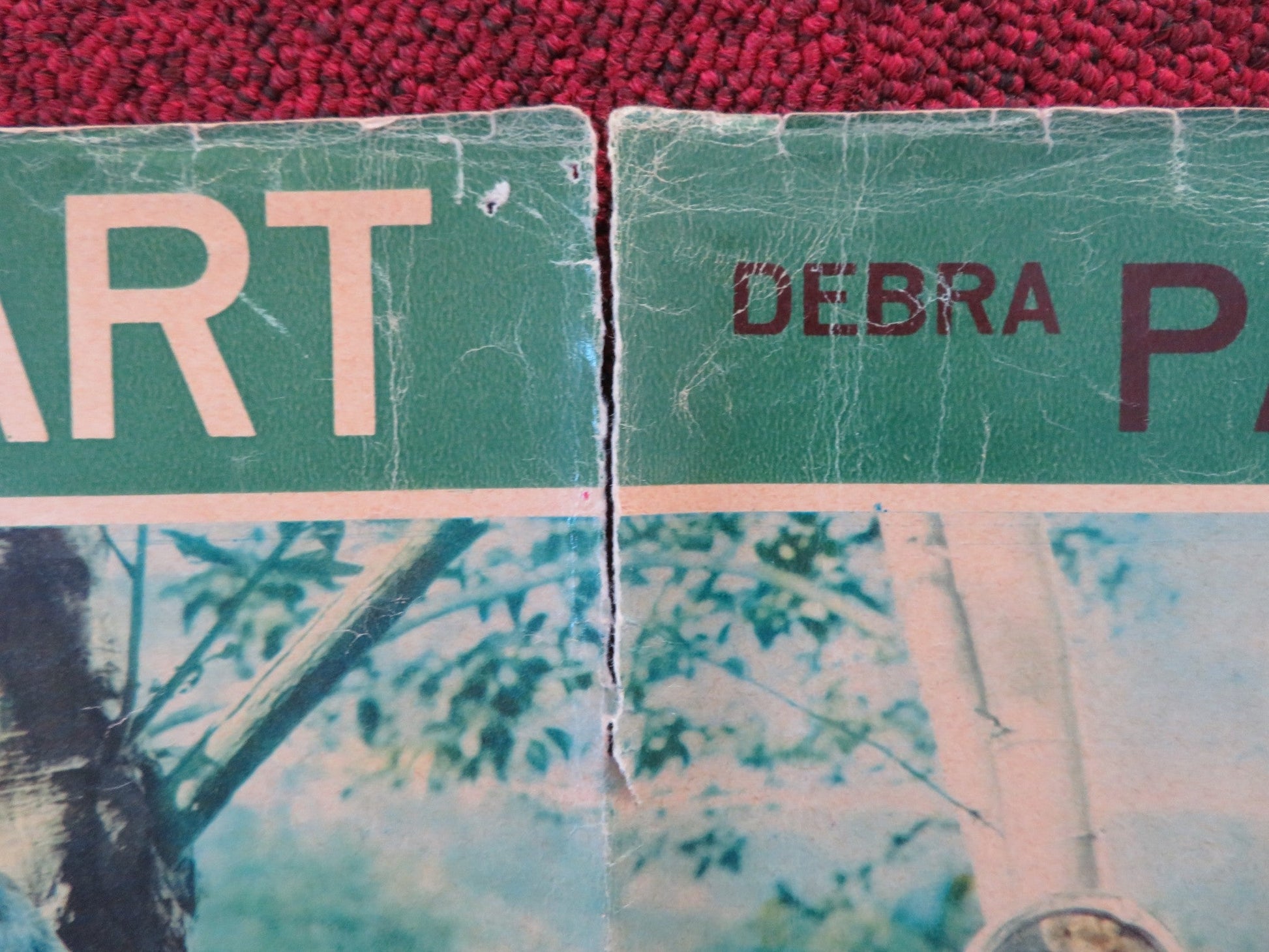 BROKEN ARROW - A ITALIAN FOTOBUSTA POSTER JAMES STEWART DEBRA PAGET 1964 Rendezvous Cinema Movie posters