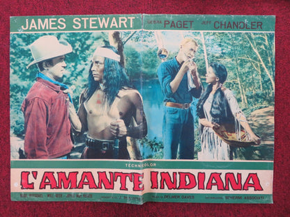 BROKEN ARROW - A ITALIAN FOTOBUSTA POSTER JAMES STEWART DEBRA PAGET 1964 Rendezvous Cinema Movie posters
