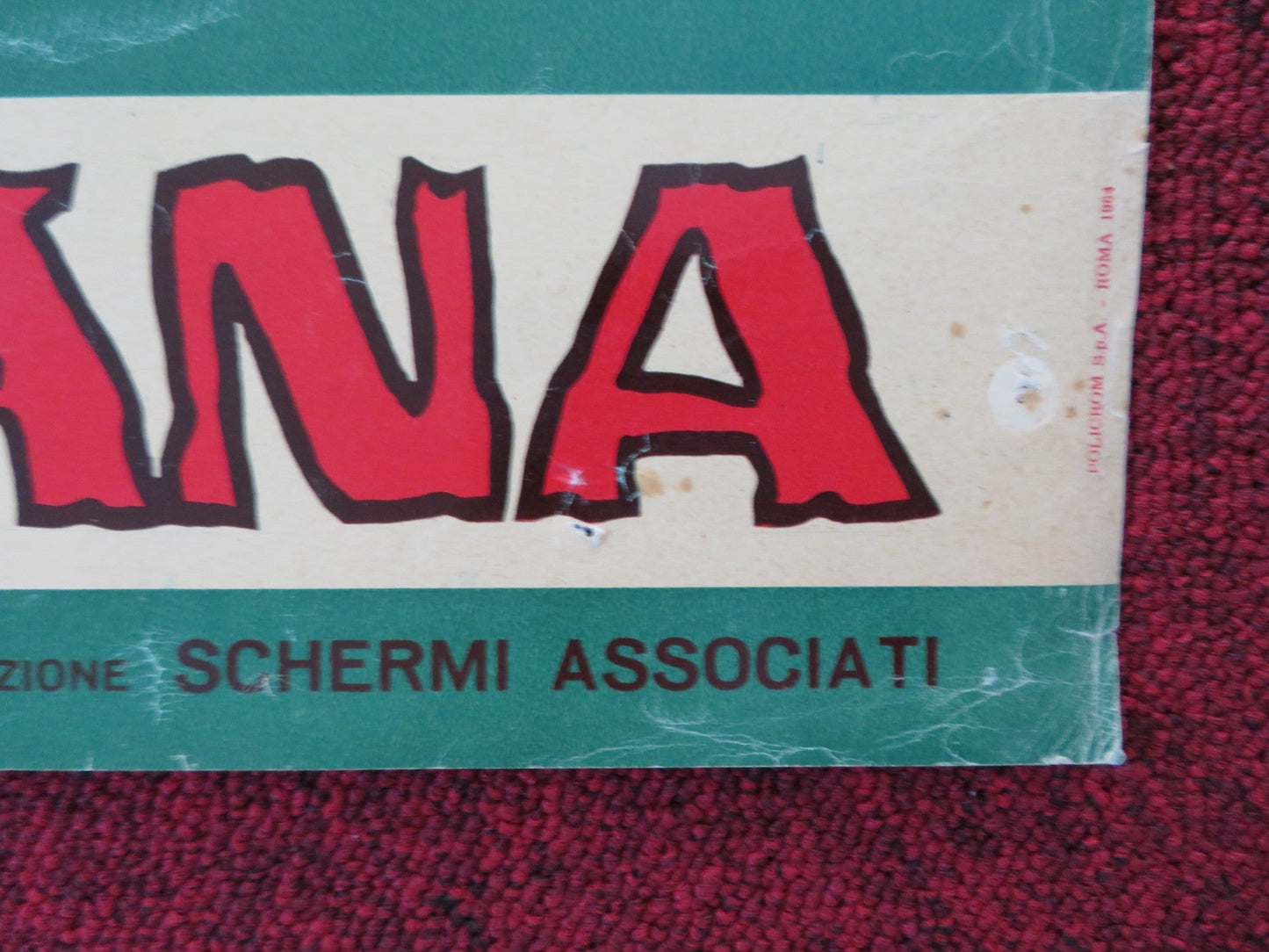 BROKEN ARROW - A ITALIAN FOTOBUSTA POSTER JAMES STEWART DEBRA PAGET 1964 Rendezvous Cinema Movie posters