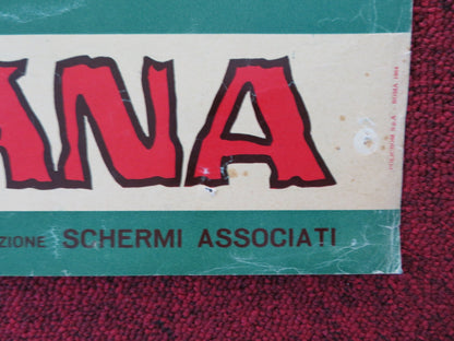 BROKEN ARROW - A ITALIAN FOTOBUSTA POSTER JAMES STEWART DEBRA PAGET 1964 Rendezvous Cinema Movie posters