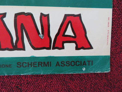 BROKEN ARROW - C ITALIAN FOTOBUSTA POSTER JAMES STEWART DEBRA PAGET 1964 Rendezvous Cinema Movie posters