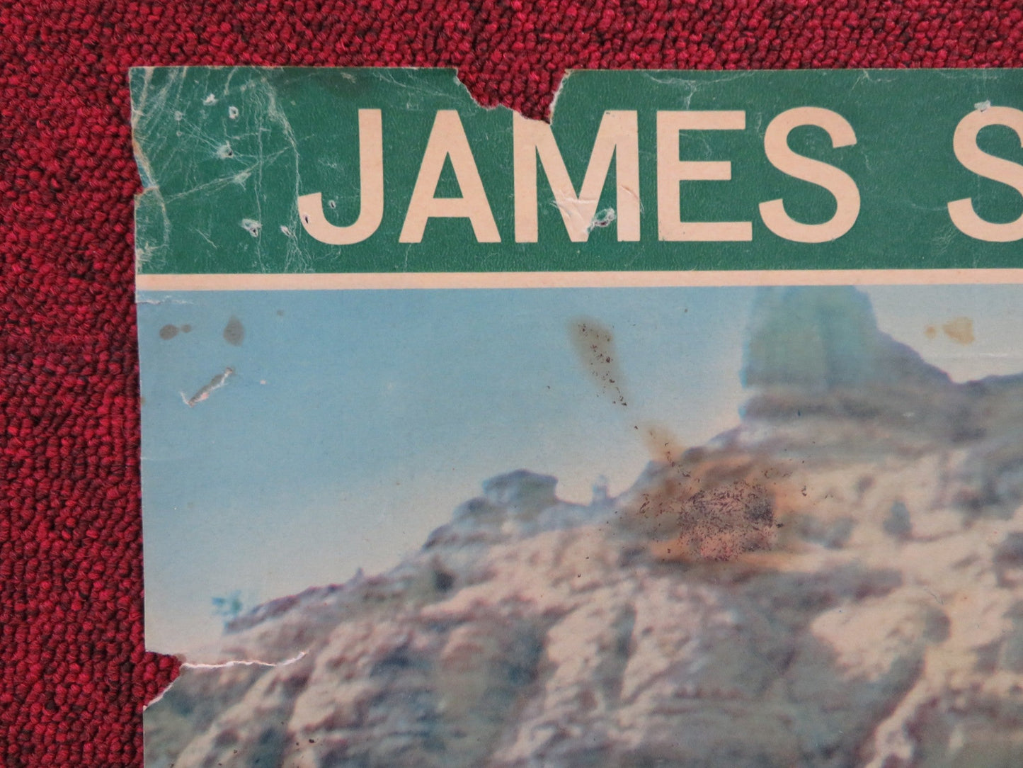 BROKEN ARROW - D ITALIAN FOTOBUSTA POSTER JAMES STEWART DEBRA PAGET 1964 Rendezvous Cinema Movie posters