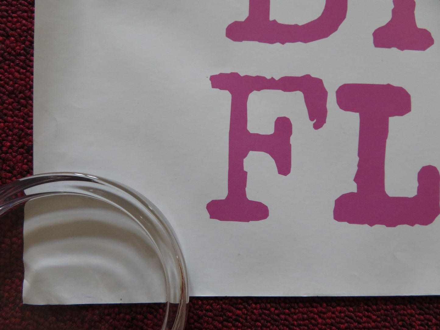 BROKEN FLOWERS UK QUAD (30"x 40") ROLLED POSTER BILL MURRAY JULIE DELPY 2005 Rendezvous Cinema Movie posters