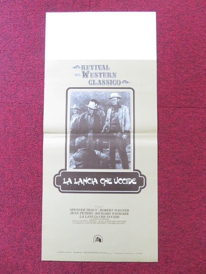 BROKEN LANCE ITALIAN LOCANDINA POSTER SPENCER TRACY ROBERT WAGNER R1980 Rendezvous Cinema Movie posters