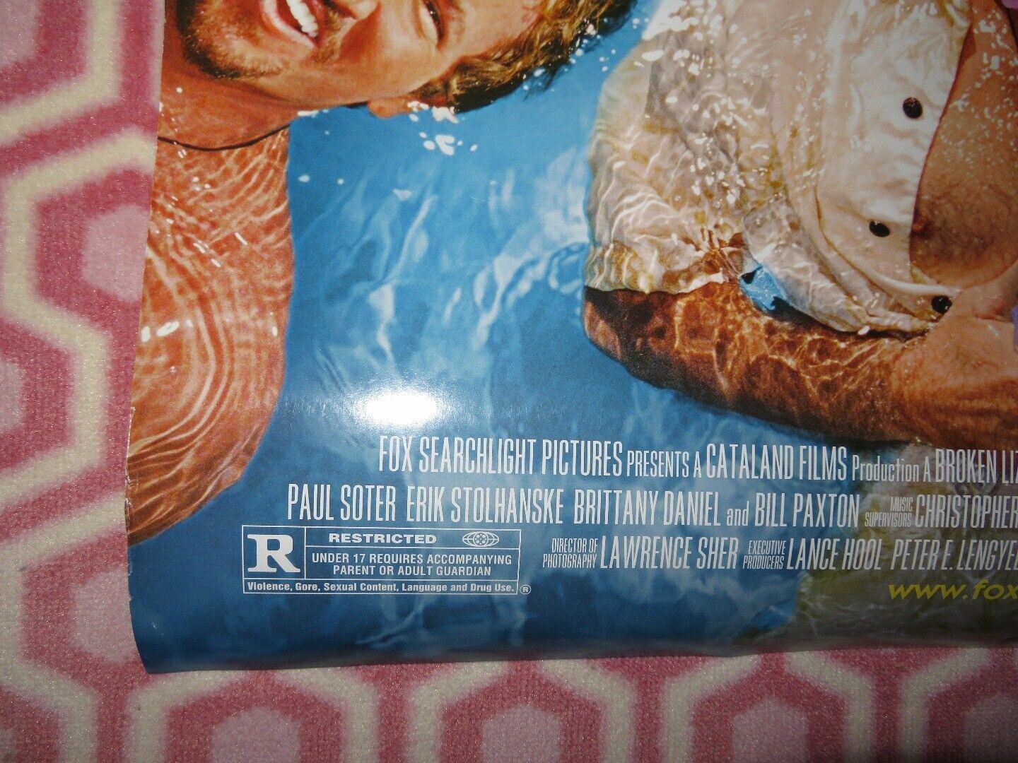 BROKEN LIZARD'S CLUB DREAD US ROLLED POSTER BILL PAXON 2004 Movie posters