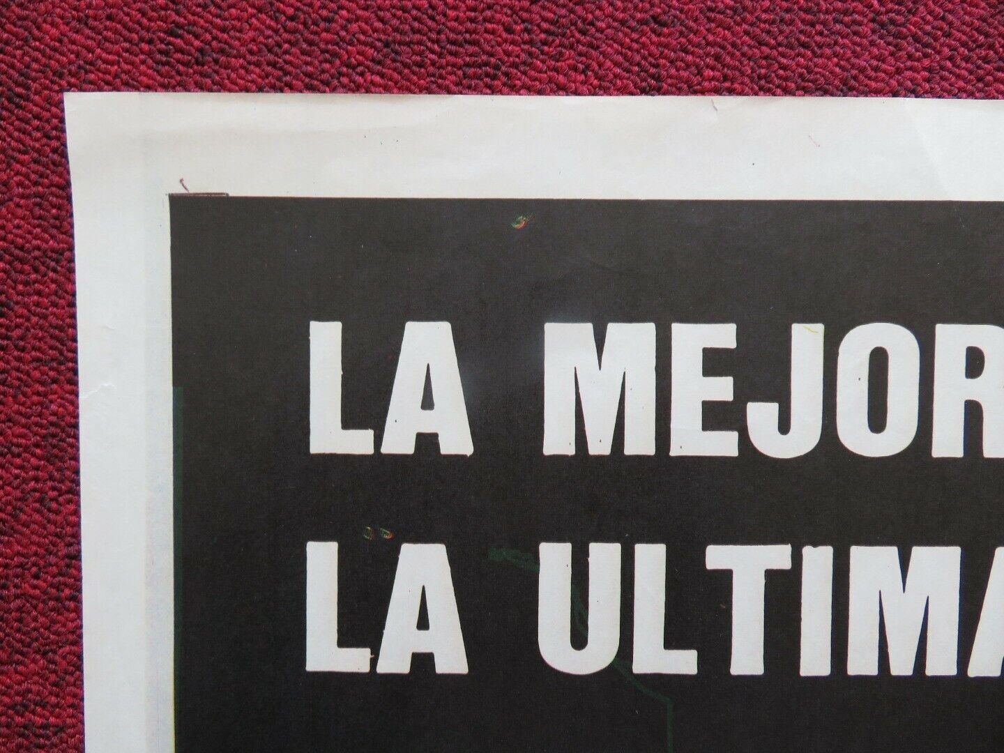 BRONCO BILLY SPANISH ONE SHEET FOLDED POSTER CLINT EASTWOOD SONDRA LOCKE 1980 Movie posters