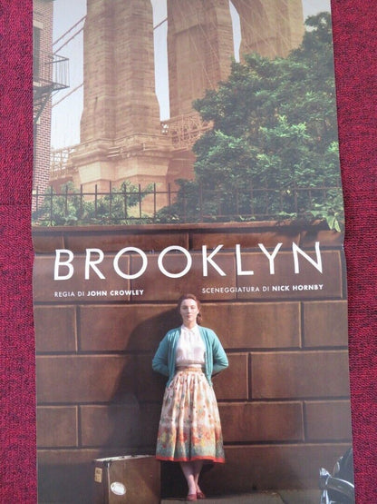 BROOKLYN ITALIAN LOCANDINA (26.5"x13") POSTER S RONAN D GLEESON 2015 Rendezvous Cinema Movie posters