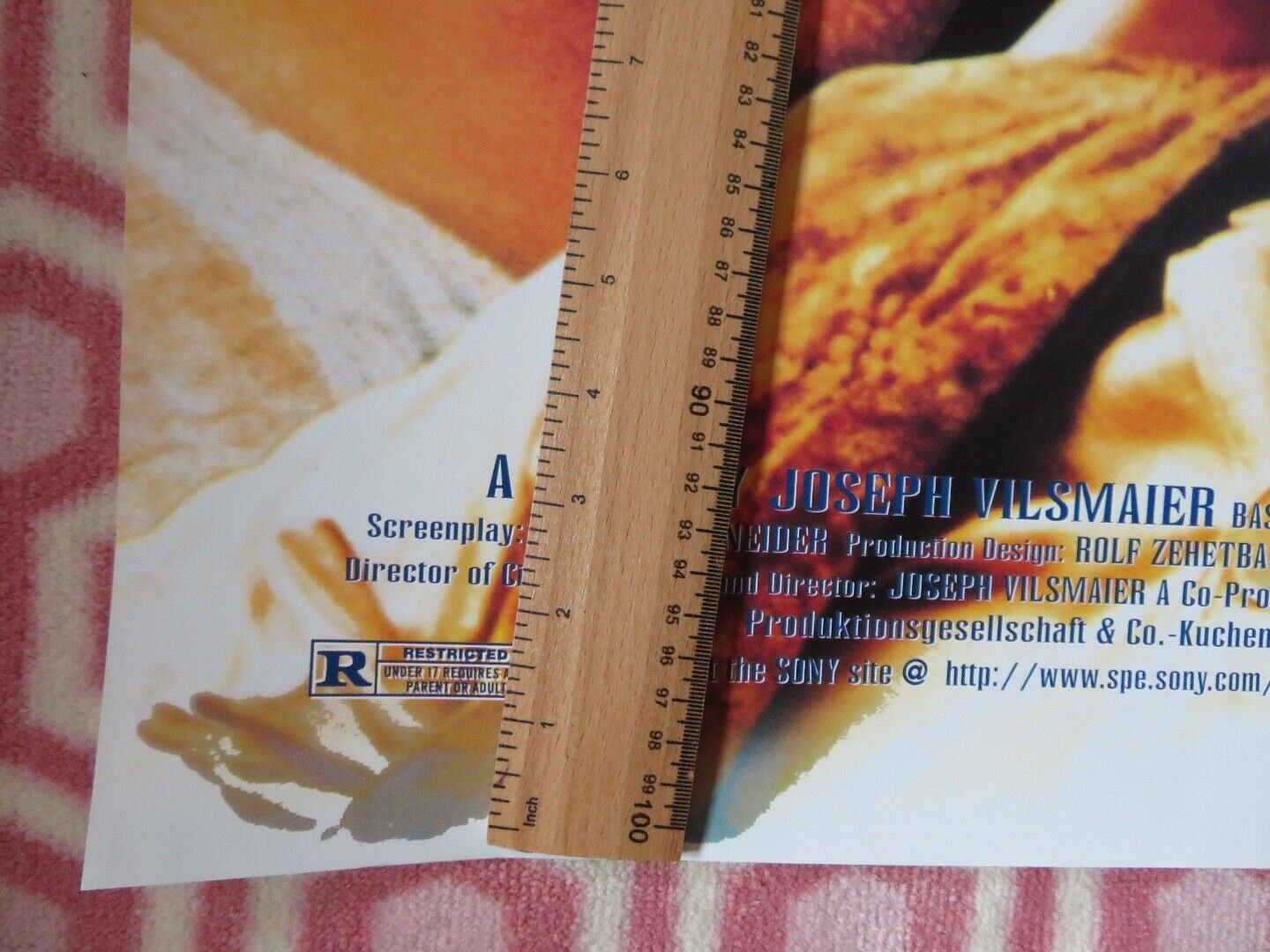 BROTHER OF SLEEP US ONE SHEET ROLLED POSTER ANDRE EISERMANN 1995 Movie posters