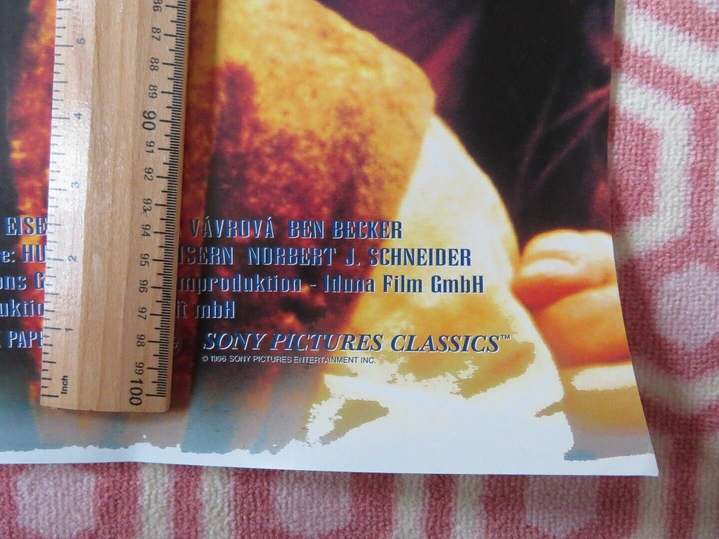 BROTHER OF SLEEP US ONE SHEET ROLLED POSTER ANDRE EISERMANN 1995 Movie posters