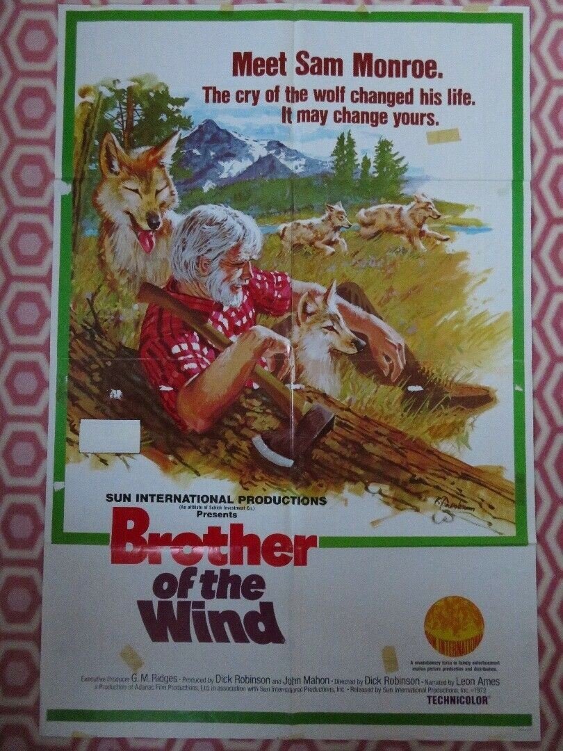 BROTHER OF THE WIND US ONE SHEET POSTER LEON AMES 1973 Movie posters