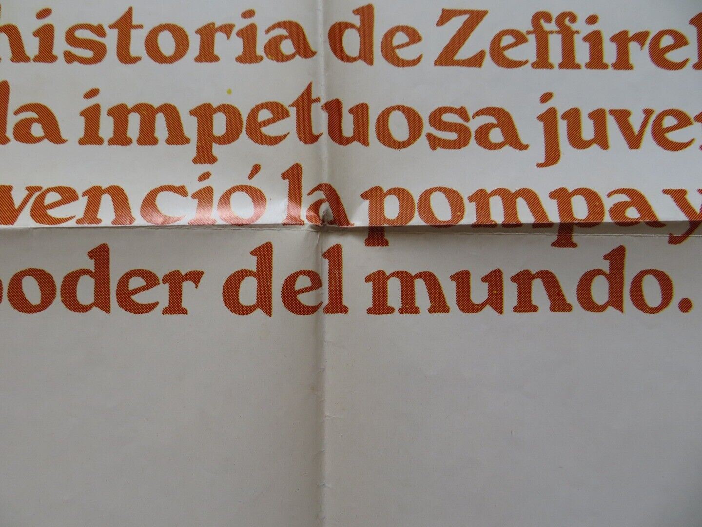 BROTHER SUN, SISTER MOON FOLDED ARGENTINA ONE SHEET POSTER ALEC GUINNESS 1972 Movie posters