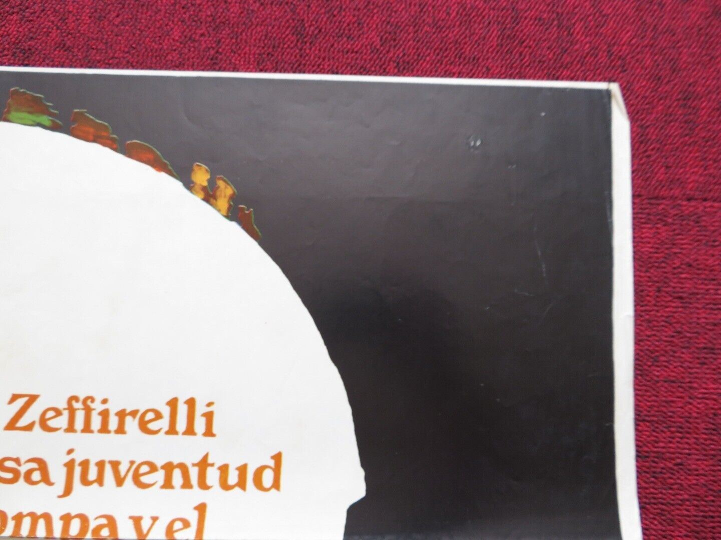 BROTHER SUN, SISTER MOON FOLDED ARGENTINA ONE SHEET POSTER ALEC GUINNESS 1972 Movie posters