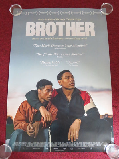 BROTHER US ONE SHEET ROLLED POSTER LAMAR JOHNSON AARON PIERRE 2022 Rendezvous Cinema Movie posters