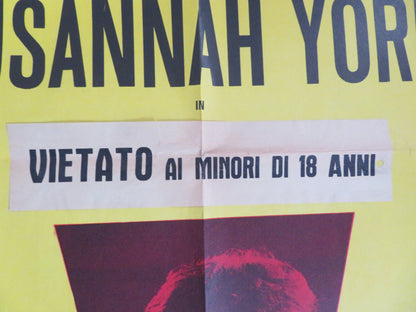 BROTHERLY LOVE ITALIAN 2 FOGLIO POSTER PETER O'TOOLE SUSANNAH YORK 1970 Rendezvous Cinema Movie posters