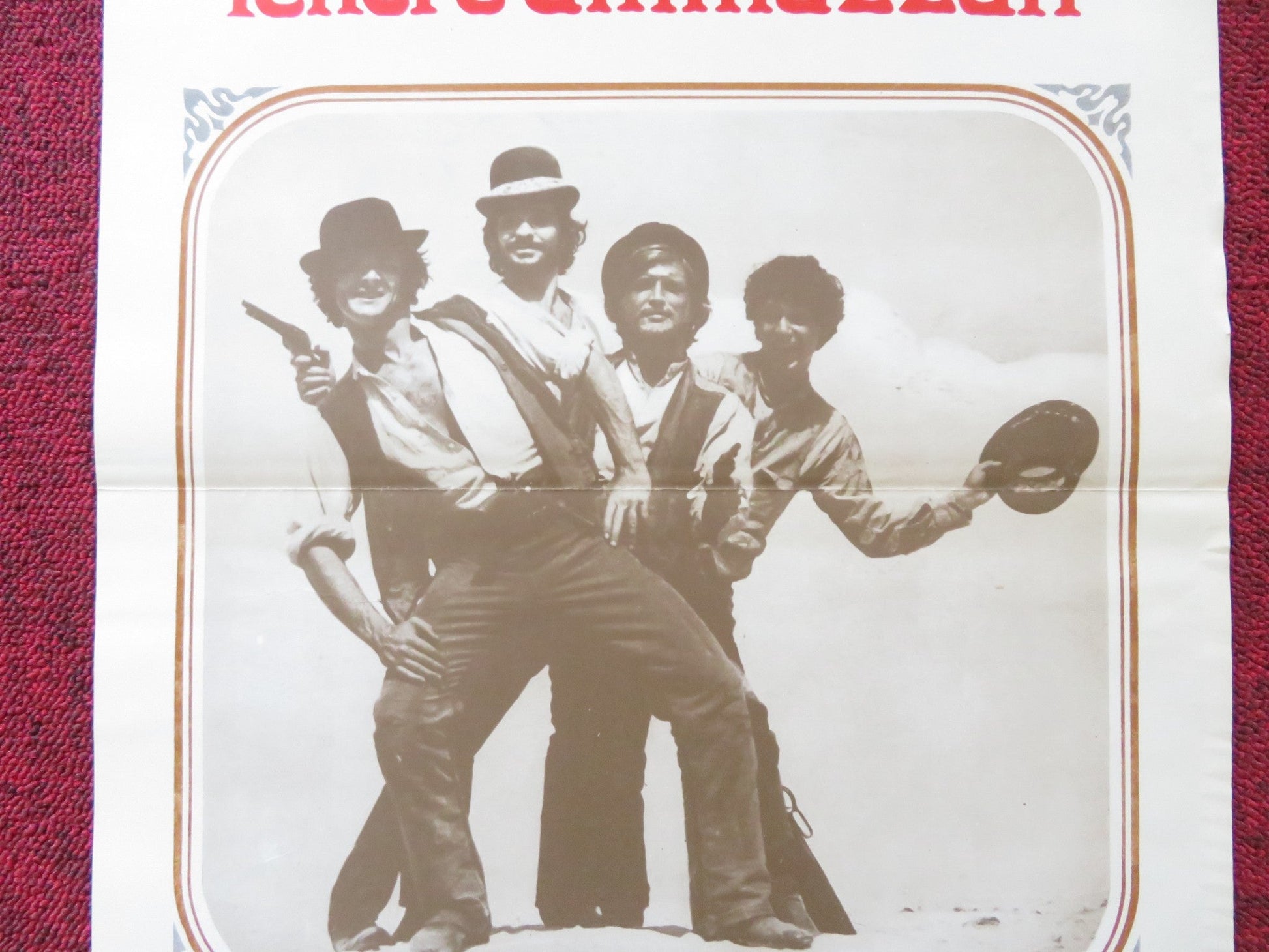 BROTHERS BLUE ITALIAN LOCANDINA POSTER JACK PALANCE ANTONIO FALSI 1973 Rendezvous Cinema Movie posters