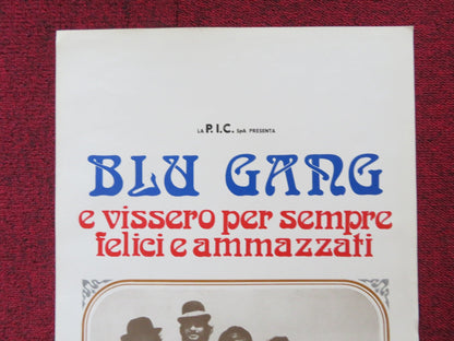 BROTHERS BLUE ITALIAN LOCANDINA POSTER JACK PALANCE ANTONIO FALSI 1973 Rendezvous Cinema Movie posters