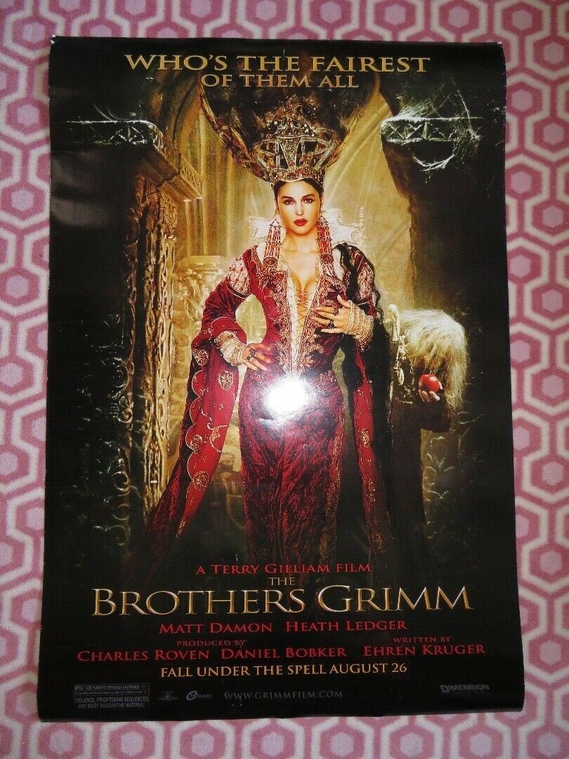 BROTHERS GRIMM ONE SHEET ROLLED POSTER JANNA RUST TERRY GILLIAM 2005 Movie posters