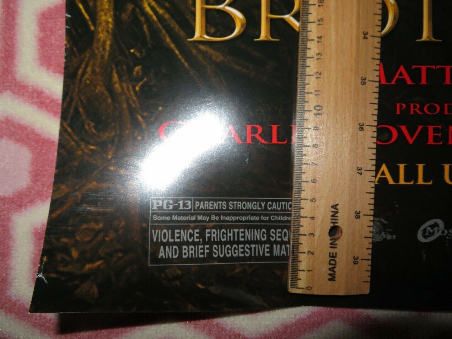 BROTHERS GRIMM US ROLLED POSTER TERRY GILLIAM MATT DAMON HEATH LEDGER 2005 Movie posters