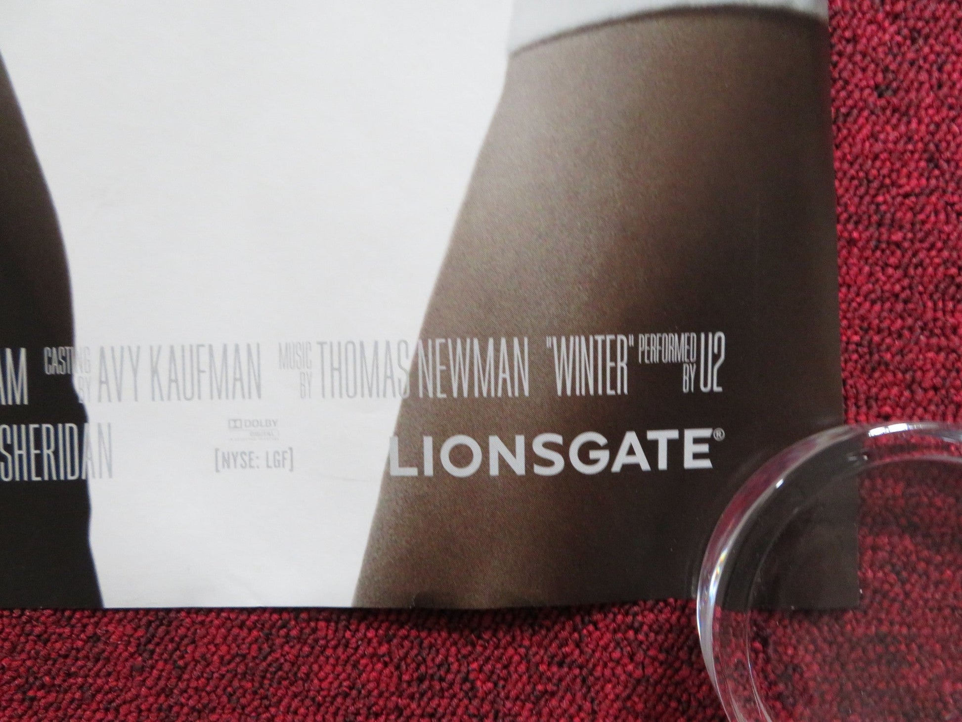 BROTHERS UK QUAD (30"x 40") ROLLED POSTER TOBEY MAGUIRE JAKE GYLLENHAAL 2009 Rendezvous Cinema Movie posters