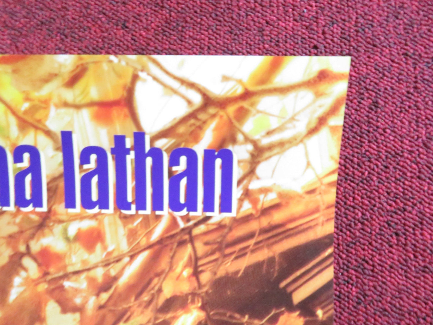 BROWN SUGAR US ONE SHEET ROLLED POSTER TAYE DIGGS SANAA LATHAN 2002 Rendezvous Cinema Movie posters