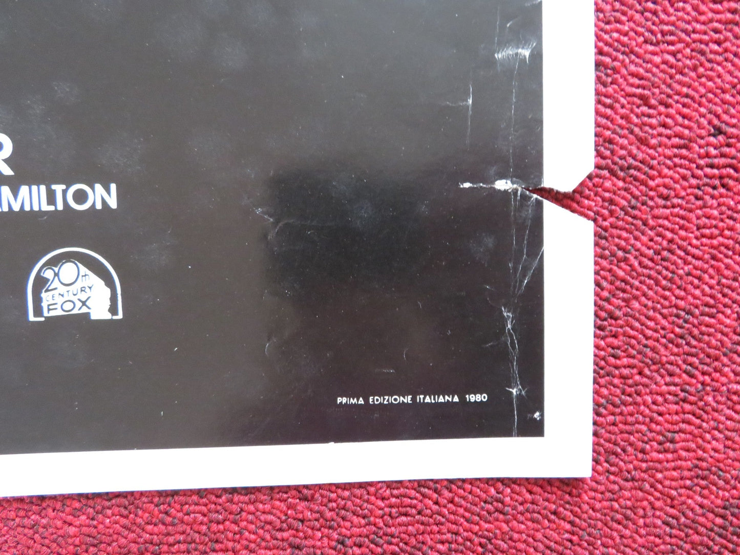 BRUBAKER - A ITALIAN FOTOBUSTA POSTER ROBERT REDFORD YAPHET KOTTO 1980 Rendezvous Cinema Movie posters