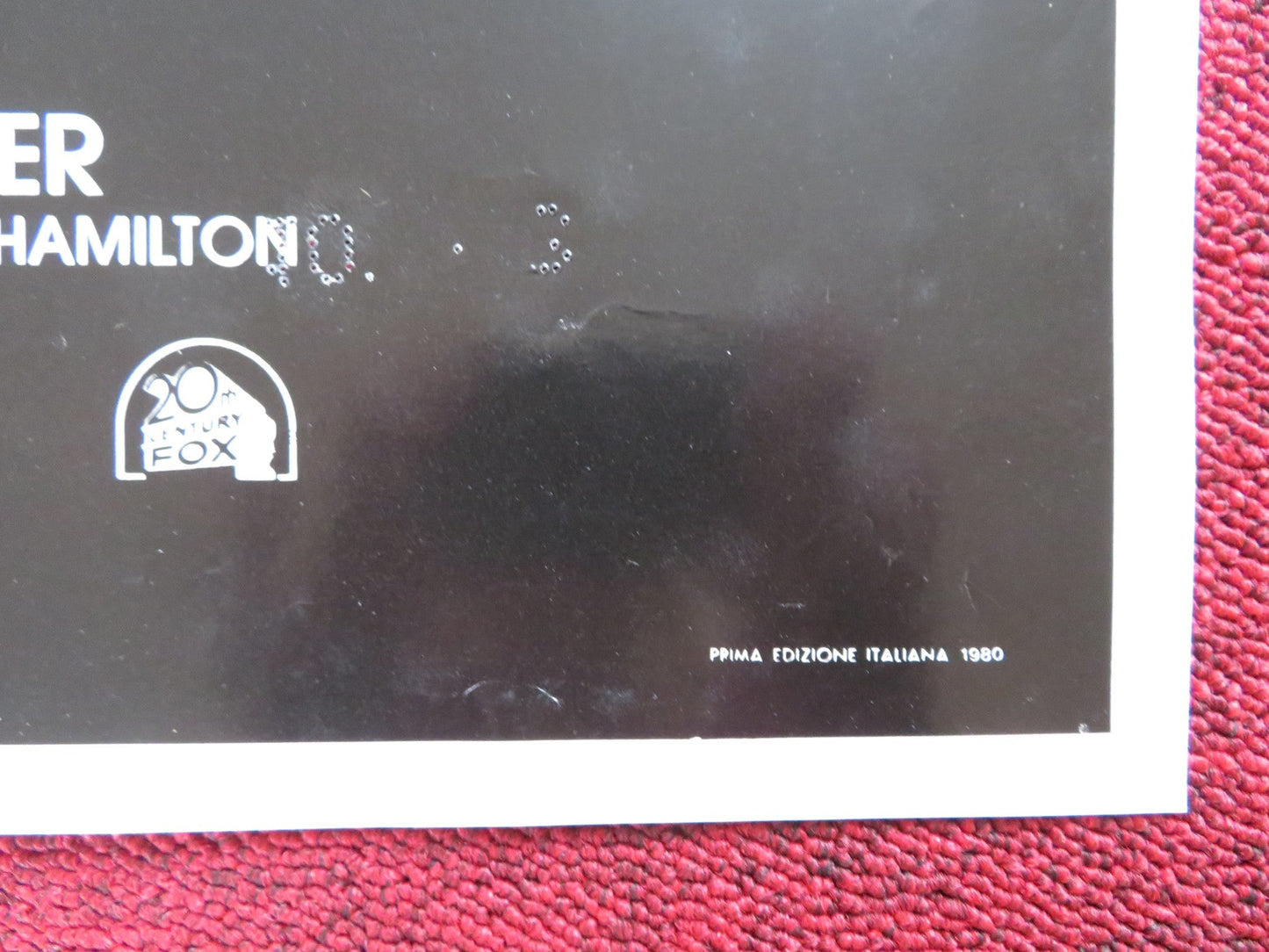 BRUBAKER - C ITALIAN FOTOBUSTA POSTER ROBERT REDFORD YAPHET KOTTO 1980 Rendezvous Cinema Movie posters