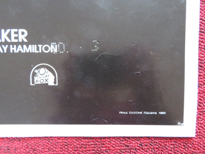 BRUBAKER - D ITALIAN FOTOBUSTA POSTER ROBERT REDFORD YAPHET KOTTO 1980 Rendezvous Cinema Movie posters