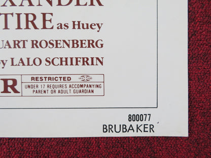 BRUBAKER FOLDED US ONE SHEET POSTER ROBERT REDFORD YAPHET KOTTO 1980 Rendezvous Cinema Movie posters