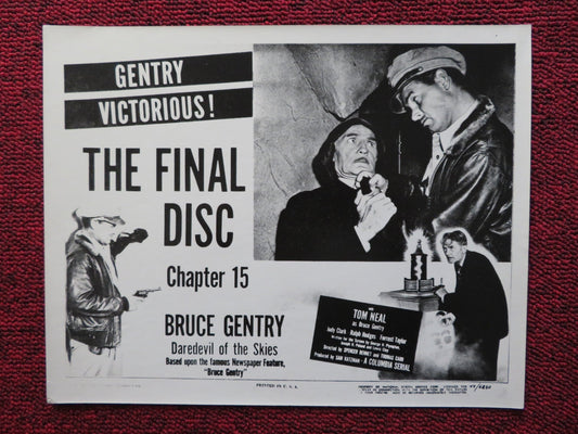 BRUCE GENTRY DAREDEVIL OF THE SKIES DEALER PHOTO POSTER TOM NEAL 1949 Rendezvous Cinema Movie posters