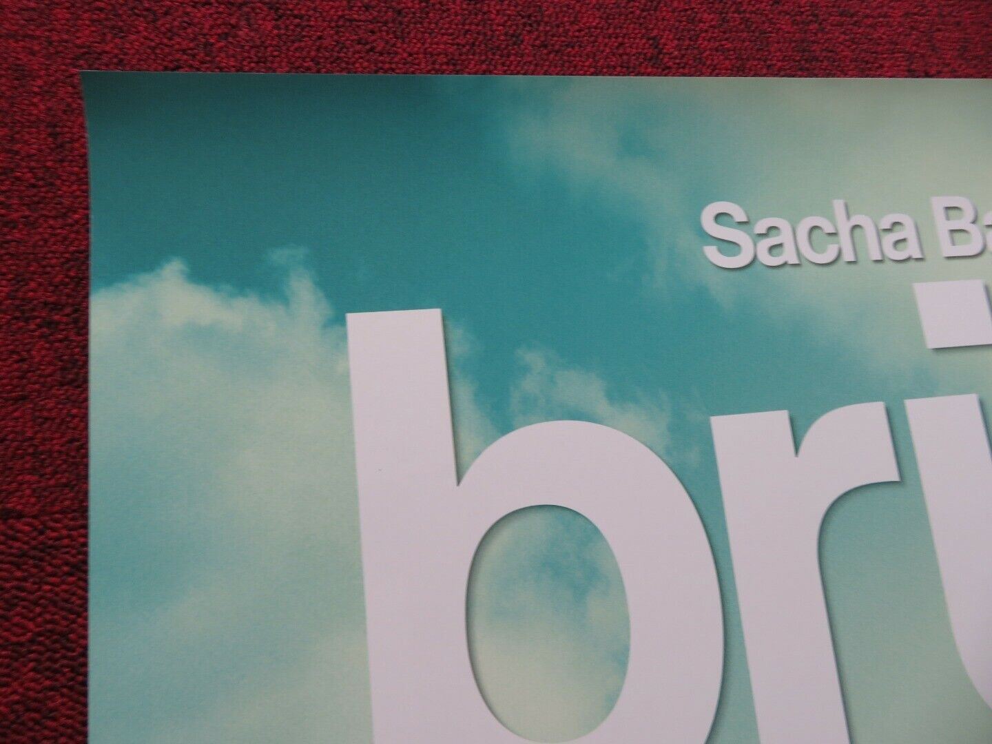 BRUNO US ONE SHEET ROLLED POSTER SACHA BARON COHEN 2009 Movie posters