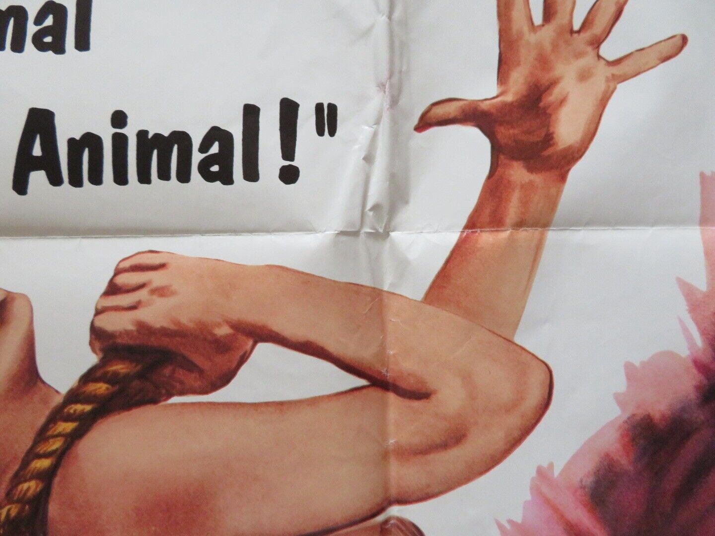 BRUTE CORPS - STYLE C FOLDED US ONE SHEET POSTER PAUK CARR JOSEPH KAUFMANN 1971 Rendezvous Cinema Movie posters