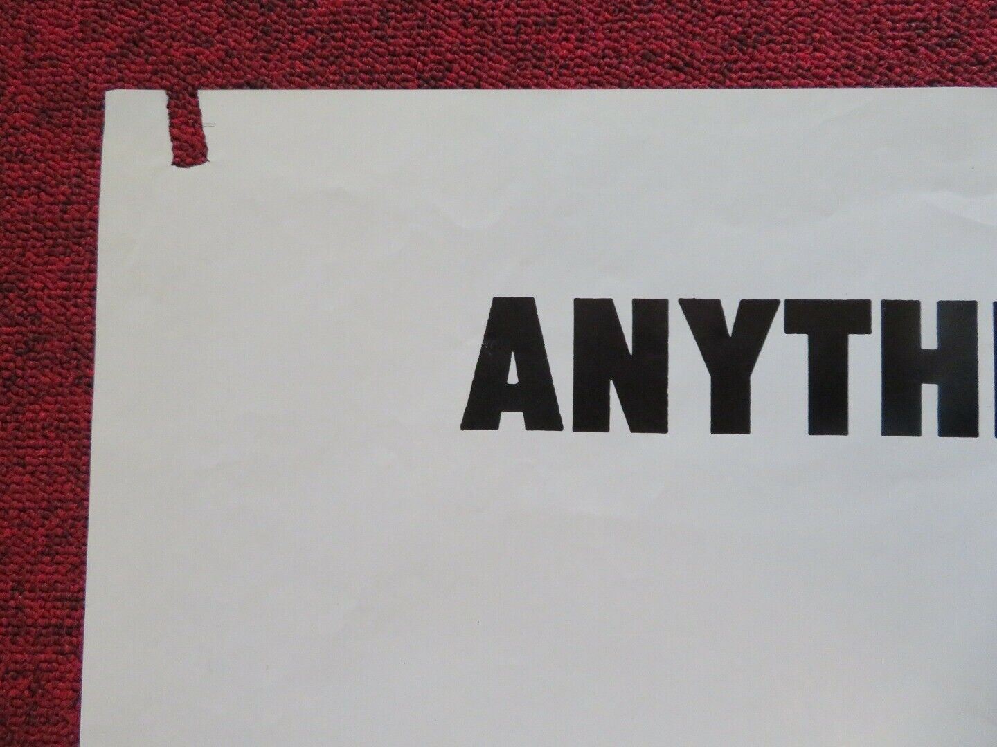 BRUTE CORPS - STYLE C FOLDED US ONE SHEET POSTER PAUK CARR JOSEPH KAUFMANN 1971 Rendezvous Cinema Movie posters