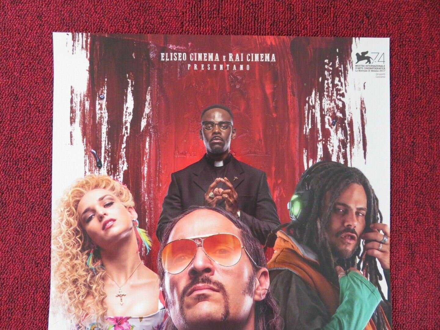 BRUTTI E CATTIVI ITALIAN LOCANDINA (27.5"x12.5") POSTER F ARCHIBUGI '17 Movie posters