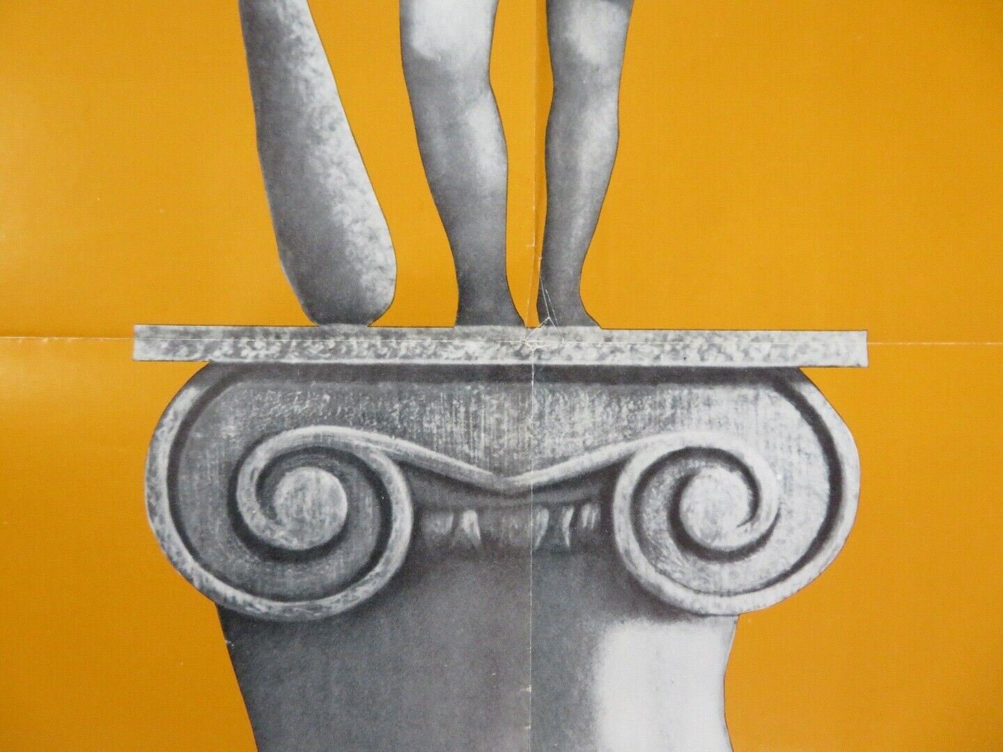 B.S I LOVE YOU FOLDED US ONE SHEET POSTER PETER KASTNER JOANNA CAMERCON 1971 Movie posters