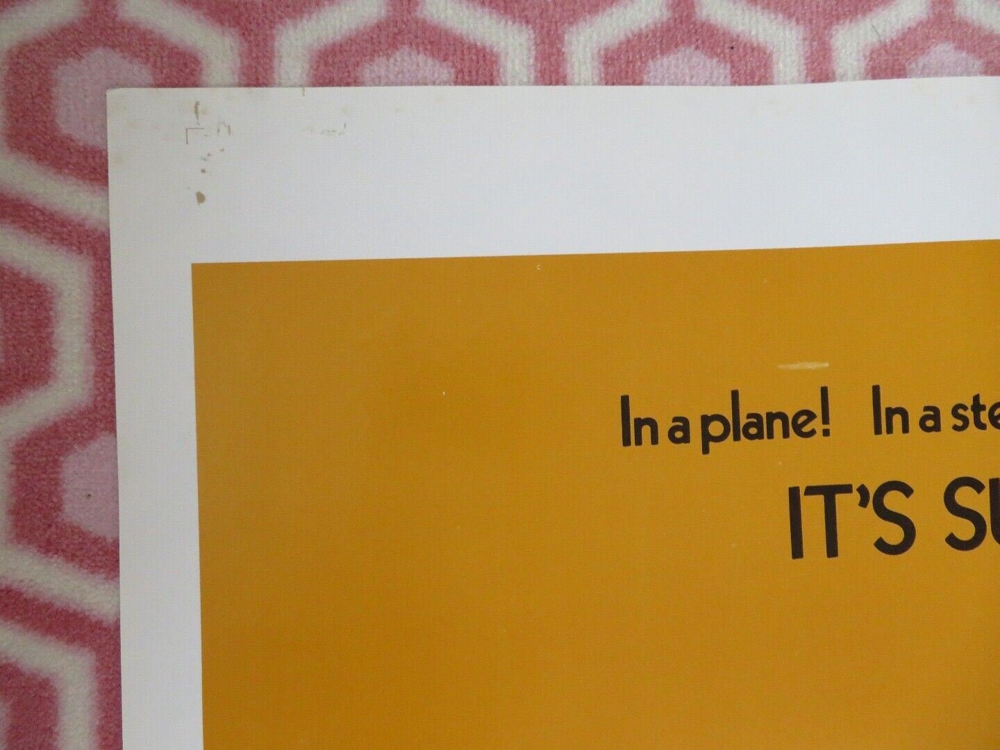 B.S I LOVE YOU FOLDED US ONE SHEET POSTER PETER KASTNER JOANNA CAMERCON 1971 Movie posters