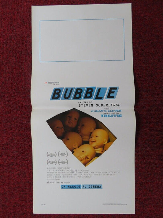 BUBBLE ITALIAN LOCANDINA (27.5"x13") POSTER STEVEN SODERBERGH 2005 - Rendezvous Cinema