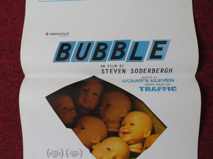 BUBBLE ITALIAN LOCANDINA (27.5"x13") POSTER STEVEN SODERBERGH 2005 - Rendezvous Cinema
